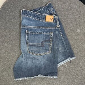 Blue Denim Shorts by American Eagle